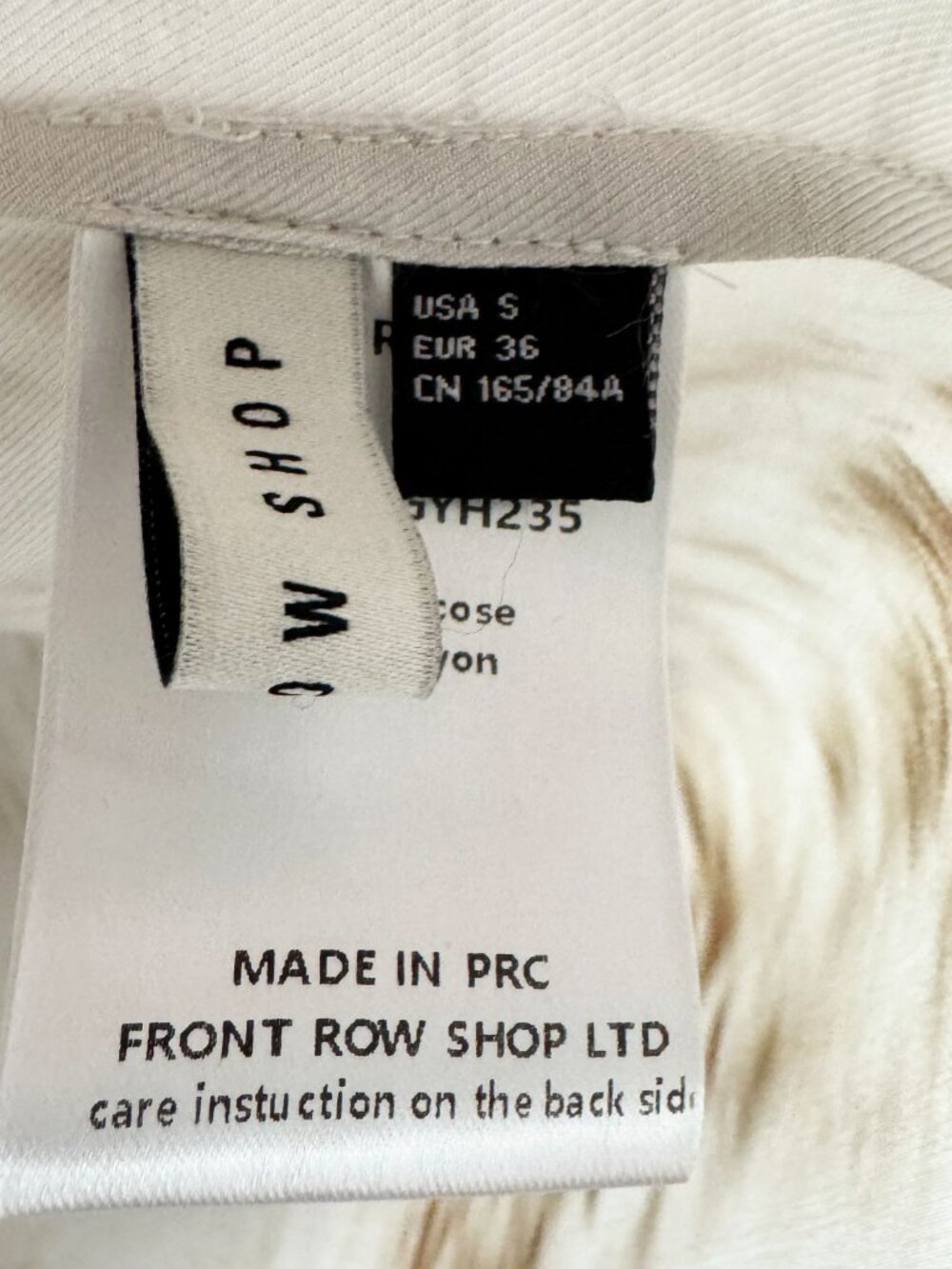 The Front Row Shop Fur Print Top, size Small - Picture 5 of 16